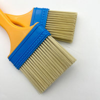Ensemble de pinceaux de peinture multifonctionnels OEM, poils en nylon, manche en plastique, qualité industrielle, garantie de 3 ans, diverses utilisations de peinture