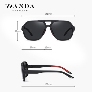 Danda Sunglasses TR90 <b>Frame</b> Polarized UV400 Men Outdoor Fishing Light Weight - Product Image 3