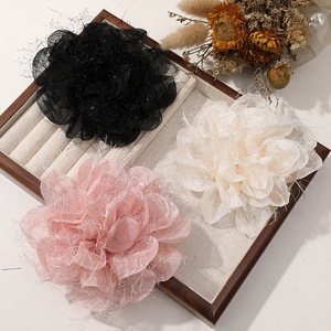 Atmósfera de Hadas, Hermosas y Elegantes Flores de Gasa de Poliéster Fluidas, Manualidades DIY, Corsages Dulces, Collares, Decoración - Product Image 2