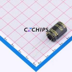 Condensador Electrolítico de Aluminio de 22uF 400V 13x18FS con Orificio Pasante, D13xL18mm 22uF 20% 400V 180mA-120Hz - Product Image 1