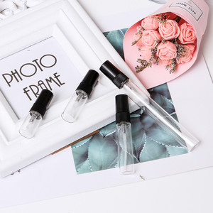 Hot Sale Empty 2ml Glass Spray Bottle Small <b>Refillable</b> Fragrance <b>Atomizer</b> 3ml Mini Samples Glass <b>Perfume</b> Bottle Vials Wholesale - Product Image 3