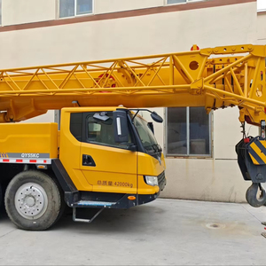 Grue d'occasion QY55KC 55 tonnes Shanghai QY QAY XCA XCT en bon état à prix réduit - Vente chaude - Product Image 1