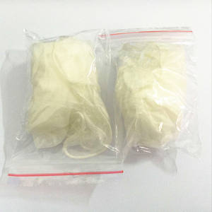 Guantes desechables de PVC transparentes de color sólido, un par por paquete, empaquetados individualmente para uso diario y viajes - Product Image 1