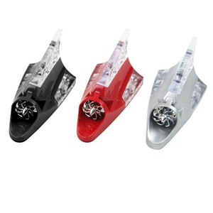 Antenne de voiture universelle de haute qualité à <span class=keywords><strong>aileron</strong></span> de requin AM/FM entièrement automatique avec lumière LED sept couleurs, marque Feng Qin, 170-240 MHz - Product Image 4