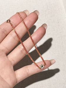 UM Jewelry 925 Silver 18K Gold Plated Enamel Bracelet Making <b>for</b> Unisex/<b>Men</b>/Women Daily Wear Casual Stackable Gift - Product Image 4