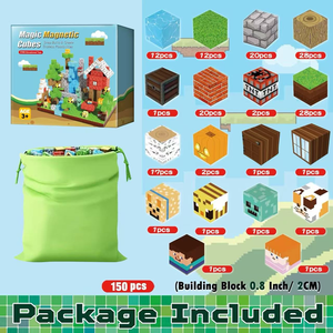 Juego de Magnetismo, Ladrillos Magnéticos, Juguetes Educativos Inteligentes, Bloques de Construcción Magnéticos - Product Image 2