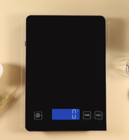 Balance de cuisine numérique intelligente de précision avec plateau en verre trempé - Pesée alimentaire multi-unités précise pour la cuisine domestique et professionnelle