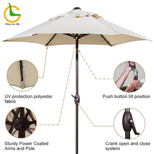 Restaurant <strong>Table</strong> and Chair <strong>Umbrella</strong> Base Parasols Big Size Patio Parasols Beach <strong>Umbrellas</strong> Garden Outdoor <strong>Table</strong> <strong>Umbrella</strong> Modern - Product Image 2