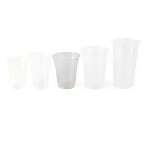 Gobelets transparents en PLA de 12 oz, de qualité alimentaire, à base de plantes, compostables, de diamètre 95 mm, en boîte verte, pour boissons - Product Image 6