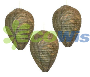 Pelouse Jardin Extérieur Factice <span class=keywords><strong>Nid</strong></span> <span class=keywords><strong>De</strong></span> Guêpes Leurre Abeilles Suspendues Dissuasion <span class=keywords><strong>Frelon</strong></span> Abeilles Suspendues Guêpe Abeille Insecte Mouche Piège Leurre Guêpes <span class=keywords><strong>Nid</strong></span> - Product Image 2
