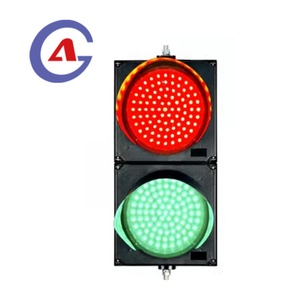 Semáforo de Tráfico de 200 mm, AC220V AC110V DC12V, Luz LED Roja y Verde - Product Image 2