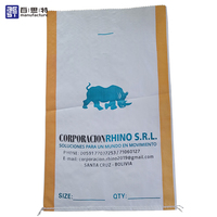 Nouveau sac tissé en plastique PP de 50 kg pour graines, céréales, riz et farine, prix usine, sac tissé PP