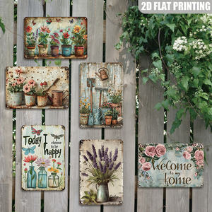 Aujourd'hui, choisissez un panneau d'accueil joyeux en métal pour <span class=keywords><strong>la</strong></span> décoration <span class=keywords><strong>de</strong></span> <span class=keywords><strong>la</strong></span> maison, entrée, <span class=keywords><strong>cuisine</strong></span>, salon - Product Image 3