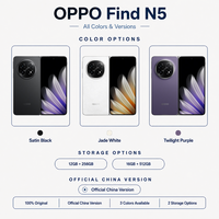 OPPO Find N5 5G Smartphone Lipat Layar AMOLED 8.12+6.62 Inci 120Hz Snapdragon 8 Elite 5600mAh Dual SIM NFC Android 15 oppo