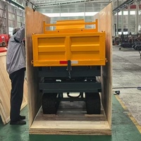 Chenille de qualité 1.5 tonnes Chine Mini piste Dumper Agriculture Mini Dumper Camion à benne basculante