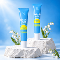 Gel anti-acné réparateur rapide et efficace pour cicatrices d'acné, élimination des taches, lissage de la peau, resserrement des pores, crème pour le visage à l'acide salicylique