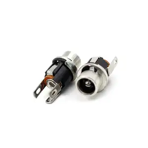 DC power connector 90 Degree 5.5/2.5mm dc-005 2.1 x 5.5 mm dc power jack socket female 5.5x2.1 connector socket