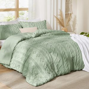 Hot Bán Vua <span class=keywords><strong>Boho</strong></span> Tufted Fluffy Comforter Thiết Lập Sang Trọng Tùy Chỉnh Bộ Đồ Giường <span class=keywords><strong>Quilt</strong></span> 3-Mảnh Thiết Lập Thiết Kế Comforter Bộ Cho Tất Cả Các Mùa - Product Image 3