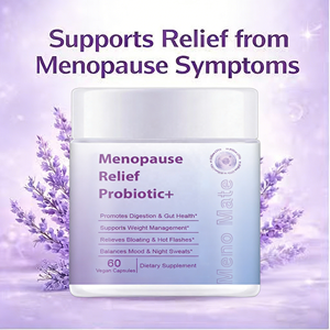 उच्च गुणवत्ता वाली महिला रजोनिवृत्ति प्रोबायोटिक्स कैप्सूल पाचन सहायता और आंत स्वास्थ्य के लिए 60 गिनती प्रतिदिन 2 कैप्सूल - Product Image 5