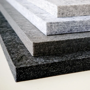 Pannello Acustico in Feltro PET per Ufficio e Studio, <span class=keywords><strong>Pannelli</strong></span> <span class=keywords><strong>Fonoassorbenti</strong></span>, Riduzione del Rumore, Ignifugo, in Fibra di Poliestere - Product Image 1