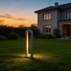 Lámpara de Jardín Senzhao IP65, Lámpara de Césped para Exteriores Resistente al Agua, Lámpara de Poste Luminosa - Product Image 1