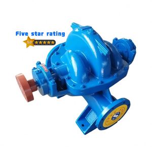 Bomba Centrífuga Horizontal de Doble Succión con Carcasa Dividida de Hierro Fundido para Suministro de Agua Industrial y Drenaje Urbano - Product Image 1