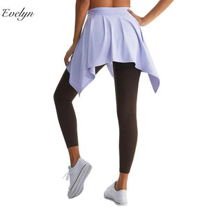 EVELYN OEM ODM One-Piece Sports Dress Anti-Exposição Bandagem Capa para Hip Yoga Treino De Tênis Outer Wear Bandage Saia - Product Image 5