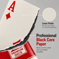 Cartes à jouer en papier avec logo personnalisé ICBC, finition lisse, emballage en boîte en papier, pour cadeaux promotionnels d'entreprise et usage familial