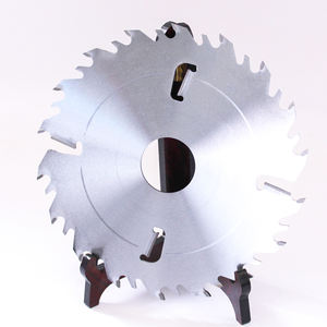 Lame de scie multi-troncs TCT 250 mm 24T en carbure blanc, utilisation humide/sèche pour la coupe du bois/du bois massif, vente directe usine, OEM - Product Image 1