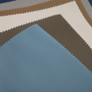 CHINE Fabrication T400 Poka COTTON Sergé 100% <span class=keywords><strong>Polyester</strong></span> Mécanique Tissu Extensible pour VESTE 15OGSM - Product Image 2