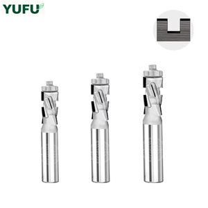 Cuchillo de Tallado en Espiral de Diamante YUFU, Ángulo de 30 Helices, Sin Recubrimiento, HRC 65HRC, Herramienta para Trabajar la Madera, OEM/ODM, Tablero de Silicato Multicapa - Product Image 1