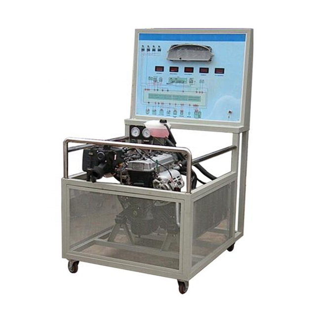 Four Cylinder Diesel  Engine Training Stand Educational School Laboratory Equipment
