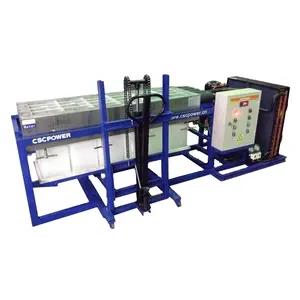 2T industrial big ice blocks ice bricks maker /clear block ice plant making machine/brine tank block ice machine price