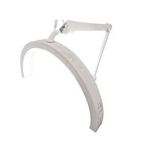 Dimmable Adjustable Dual Color Arched Shadowless UV <b>Light</b> Half Moon LED Beauty Lamp with Flexible Arm for Eyelash Nail Art - Product Image 3