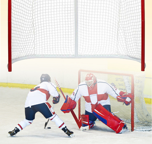 Oferta Especial: Portería de Hockey Profesional, Resistente y Estándar para Entrenamiento, con Red, para Exteriores y Campo de Juego - Product Image 2
