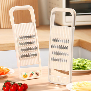 Râpe en plastique multifonctionnelle avec trancheuse facile à utiliser pour la cuisine domestique, idéale pour râper les pommes de terre, les carottes et les fruits - Product Image 4