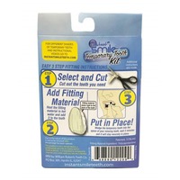 Colle dentaire forte et réutilisable pour le remplissage temporaire des espaces, réparation dentaire, prothèses thermoformables, fausses dents moulées
