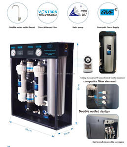 Global Best-selling Commercial High Flow 1600G Four Stage Filtration <strong>Water</strong> <strong>Purifier</strong> <strong>Machine</strong> - Product Image 2
