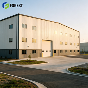 Edificio de Estructura de Acero de Alta Altura Personalizado, Almacén Prefabricado para Depósito Industrial Pesado - Product Image 1