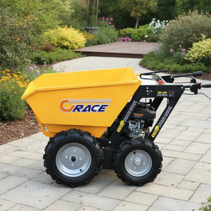 Livraison Gratuite Nouveau Mini-Dumper à Direction Gauche Transmission Hydraulique Certifié EPA CE Résistant à l'Usure pour l'Engrais Agricole - Product Image 1