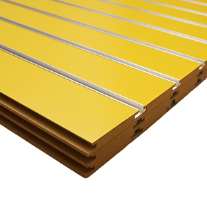 خشب إم دي إف أصفر فاقع شريحة المجلس لعرض البيع بالتجزئة - Product Image 1