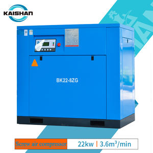 Compresseur d'air rotatif à vis, nouveauté 2023 7.5 kw 10HP 145 psi 8 bars 7.5 HP - Product Image 2