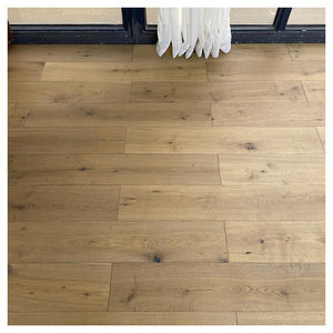 Suelo de cocina de <span class=keywords><strong>roble</strong></span> macizo blanco de grado AB Europeo al mejor <span class=keywords><strong>precio</strong></span> al por mayor personalizado de fábrica para dormitorio - Product Image 1