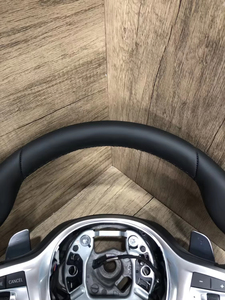 Volante Sportivo Personalizzato in Fibra di Carbonio con LED per Interni Auto <span class=keywords><strong>BMW</strong></span> Serie G G01 G11 G14 G20 G30 G29 G36 - Product Image 3