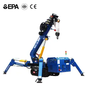 MSC-30 3 Ton Small Crawler Crane Mini Spider Crane For Sale