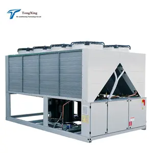 Système de refroidisseurs commerciaux refroidis à l'eau CVC Système de climatiseur sur le toit de 50 tonnes