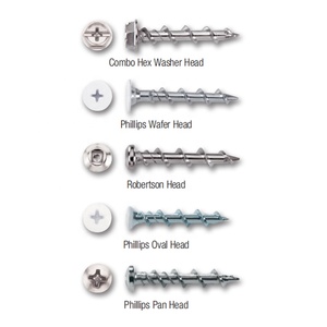 <span class=keywords><strong>Philip</strong></span> chéo recessed Giàn đầu Tường-Dog kẽm mạ thép một mảnh vít Neo cấu hình cao chủ đề gỗ tự khai thác vít - Product Image 6
