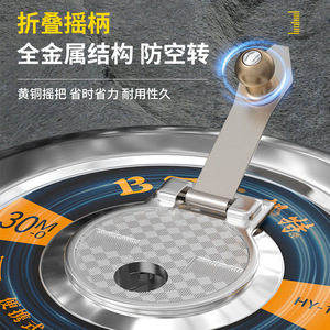 Bte Portable Stainless Steel Round Tape Measure 50M Automatic Reel Engineering <b>Measuring</b> <b>Tool</b> Hy-14 - Product Image 4