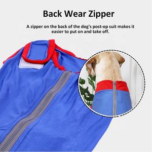 ชุดนอนผ้าเนื้อนุ่มป้องกันการเลียแผลสำหรับสุนัขและแมวหลังผ่าตัด เสื้อสำหรับสุนัขและแมวตัวผู้และตัวเมีย - Product Image 6