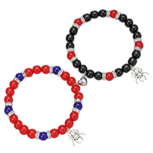 Buona qualità amicizia ragno amore braccialetto magnetico gatto perline elastico regolabile coppia braccialetto per regalo - Product Image 6